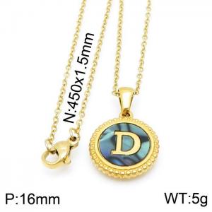 Letter Necklace - KN115588-LB