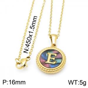 Letter Necklace - KN115589-LB