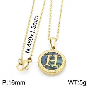 Letter Necklace - KN115592-LB