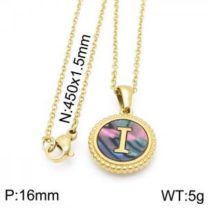 Letter Necklace - KN115593-LB