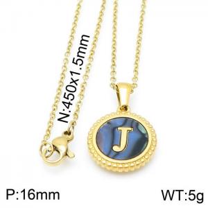 Letter Necklace - KN115594-LB