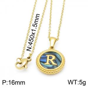 Letter Necklace - KN115602-LB