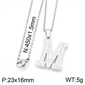 Letter Necklace - KN115623-LB