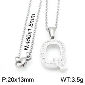 Letter Necklace - KN115627-LB