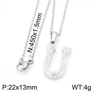 Letter Necklace - KN115631-LB