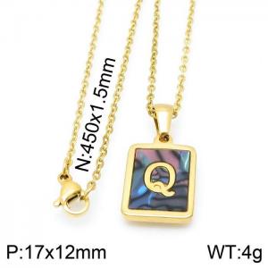 Letter Necklace - KN115653-LB