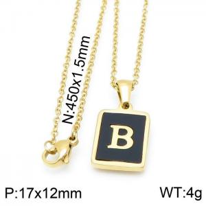 Letter Necklace - KN115664-LB