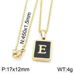 Letter Necklace - KN115667-LB