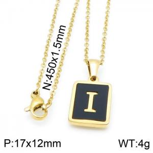 Letter Necklace - KN115670-LB