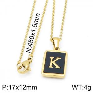 Letter Necklace - KN115672-LB