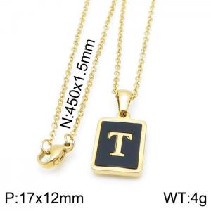 Letter Necklace - KN115681-LB