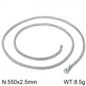 Stainless Steel Necklace - KN115781-Z