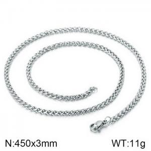 Stainless Steel Necklace - KN115786-Z