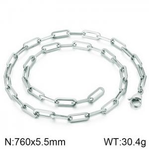 Stainless Steel Necklace - KN115808-Z