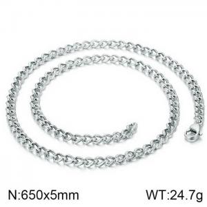 Stainless Steel Necklace - KN115818-Z