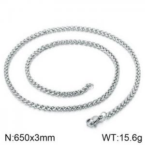 Stainless Steel Necklace - KN115922-Z