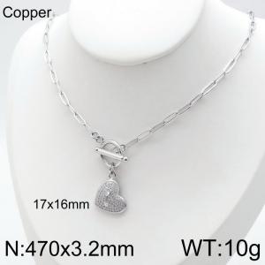 Copper Necklace - KN116002-QJ
