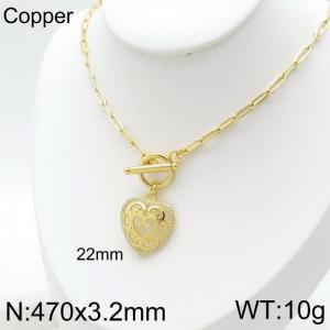 Copper Necklace - KN116049-QJ