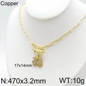 Copper Necklace - KN116054-QJ