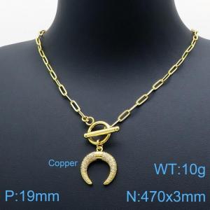 Copper Necklace - KN116896-QJ