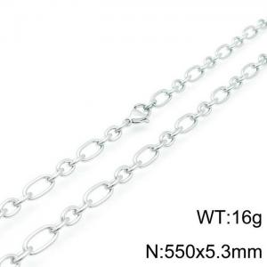 Stainless Steel Necklace - KN116996-Z
