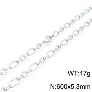 Stainless Steel Necklace - KN116997-Z