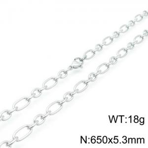 Stainless Steel Necklace - KN116998-Z