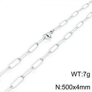 Stainless Steel Necklace - KN117009-Z