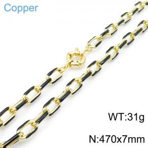Copper Necklace - KN117057-JT
