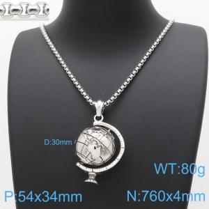 Stainless Steel Necklace - KN117467-K