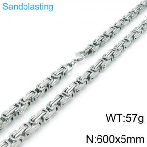 Stainless Steel Necklace - KN117534-Z