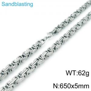Stainless Steel Necklace - KN117535-Z