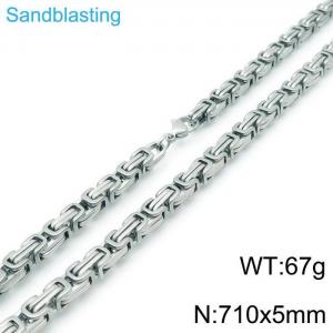 Stainless Steel Necklace - KN117536-Z