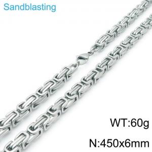 Stainless Steel Necklace - KN117538-Z
