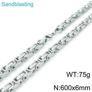 Stainless Steel Necklace - KN117548-Z