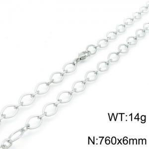 Stainless Steel Necklace - KN117593-Z