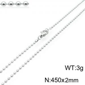 Staineless Steel Small Chain - KN117633-Z