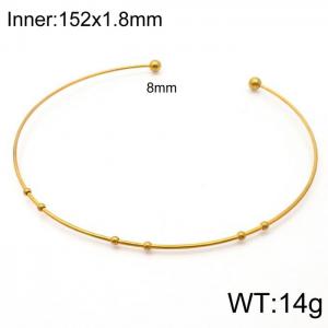 Stainless Steel Collar - KN117717-Z