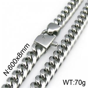 Stainless Steel Necklace - KN11779-Z
