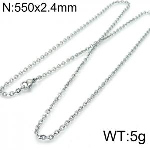 Stainless Steel Necklace - KN117803-Z