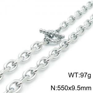 Stainless Steel Necklace - KN118131-Z