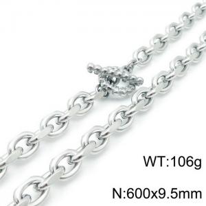 Stainless Steel Necklace - KN118132-Z