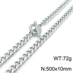 Stainless Steel Necklace - KN118136-Z