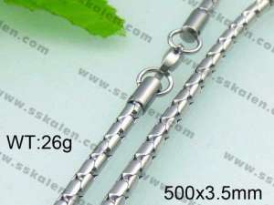 Stainless Steel Necklace - KN11839-Z