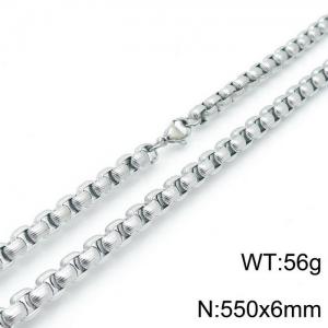 Stainless Steel Necklace - KN118431-Z