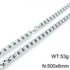 Stainless Steel Necklace - KN118451-Z