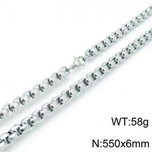 Stainless Steel Necklace - KN118452-Z