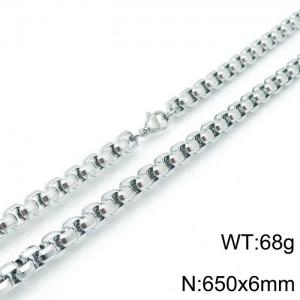 Stainless Steel Necklace - KN118454-Z