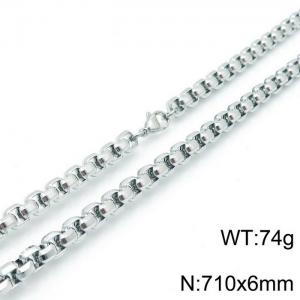 Stainless Steel Necklace - KN118455-Z