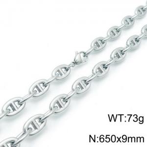 Stainless Steel Necklace - KN118468-Z